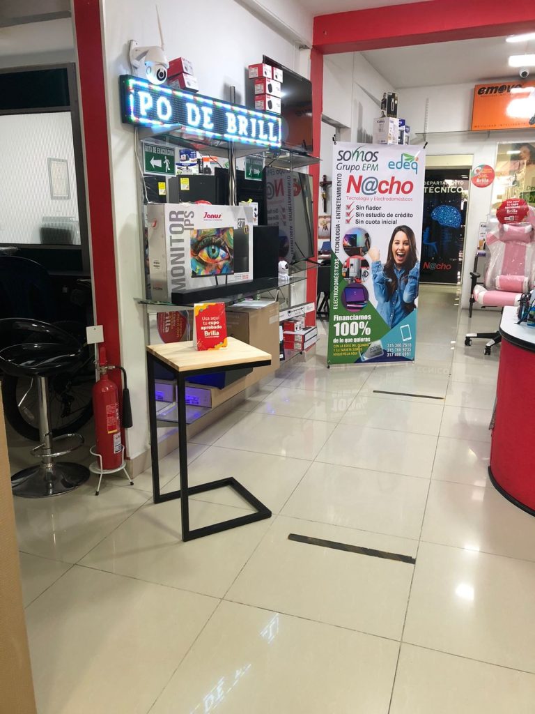 Mesa arrastradera en PV