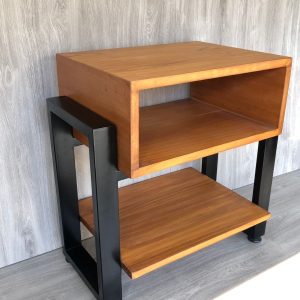 Mesa de noche industrial